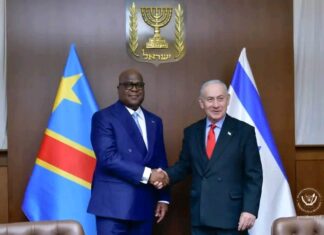 En visite de travail à Jérusalem, le Président Félix Tshisekedi Tshilombo a eu des entretiens de haut niveau avec son homologue Isaac Herzog et le Premier ministre israélien Benjamin Netanyahou.